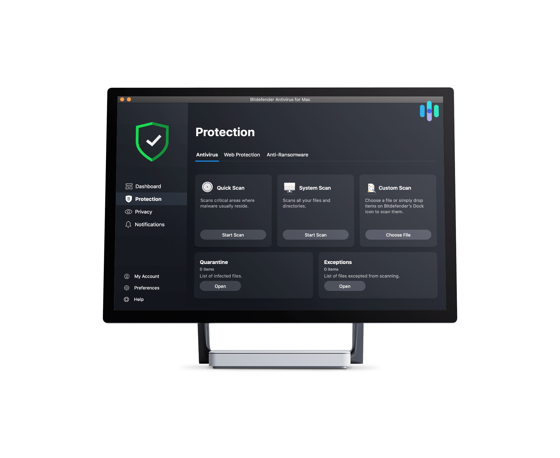 Zapier integration on a black laptop screen with a blue background