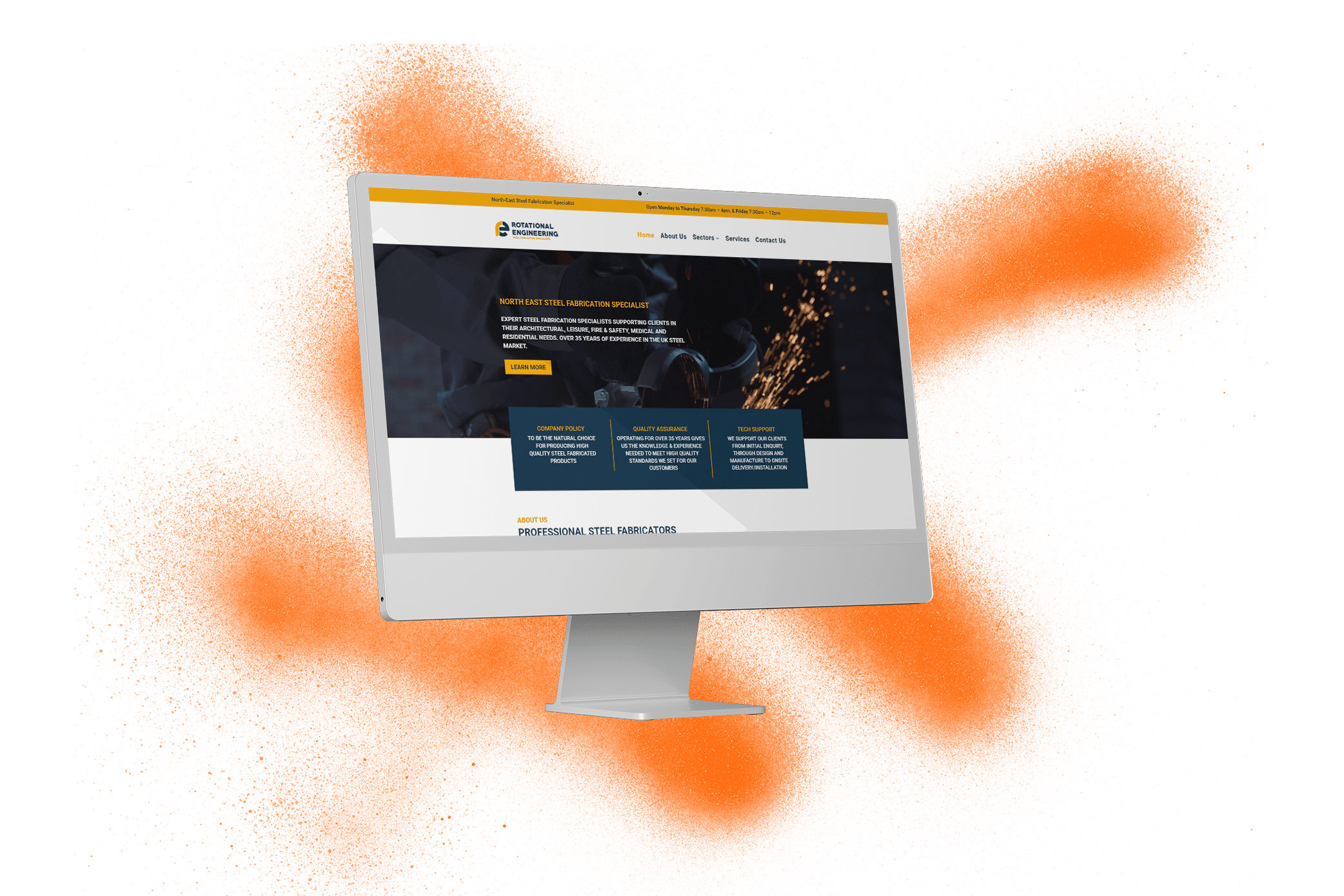 Masham Map on a laptop