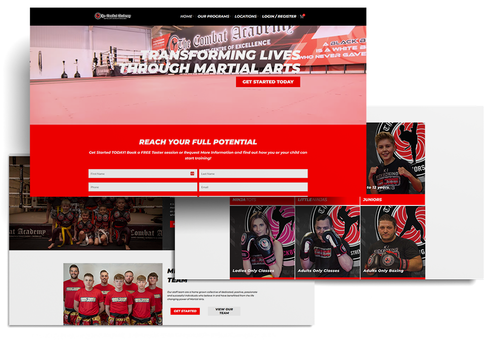 Web Page Mockup -TCA Web Page Mockup TCA | Web Page Mockup TCA