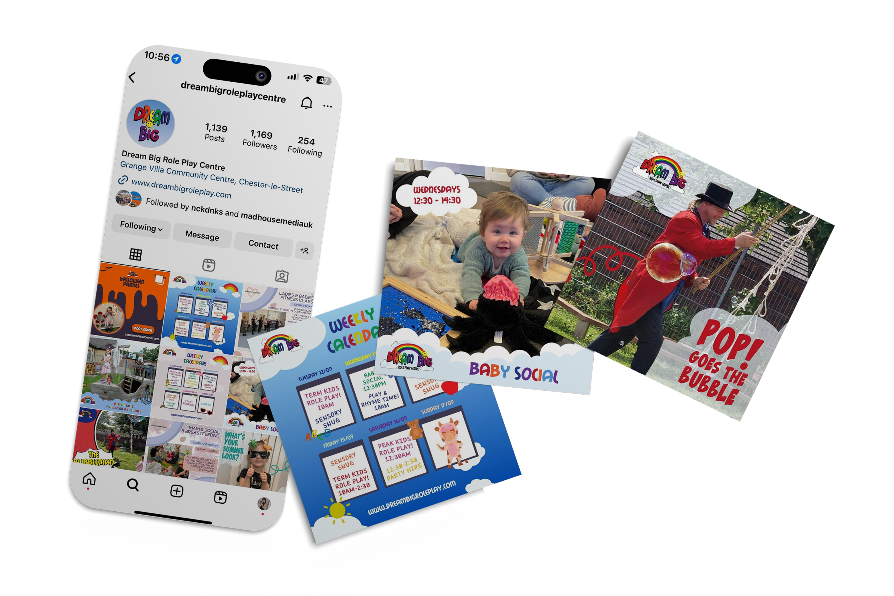social media Dream Big | social media Dream Big