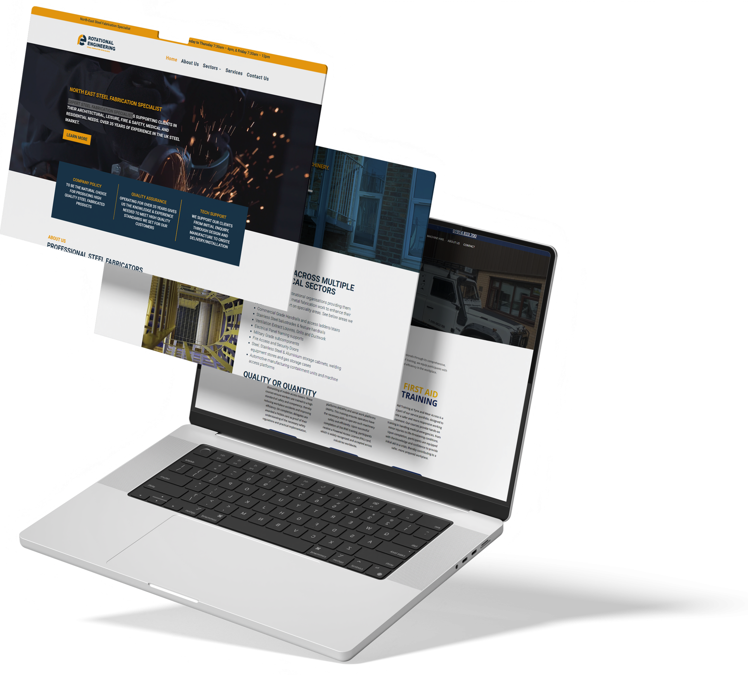 laptop PMA Desktop Website